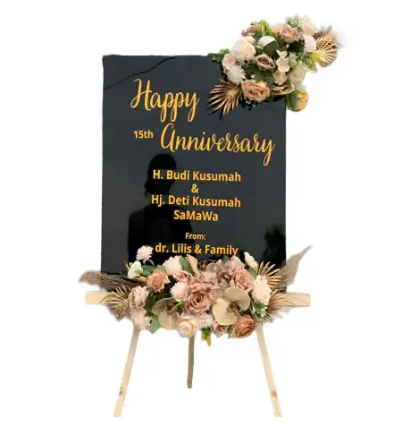Papan Bunga Akrilik Penanding